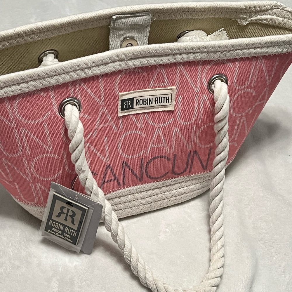 Robin Ruth Pink Cancun Tote